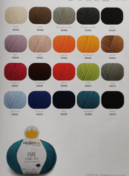 Regia Premium Pure - Strumpfwolle 4-fach